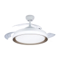 Philips - LED-Deckenleuchte mit Ventilator LED/35W/230V 5500/4000/2700K + Fernbedienung golden