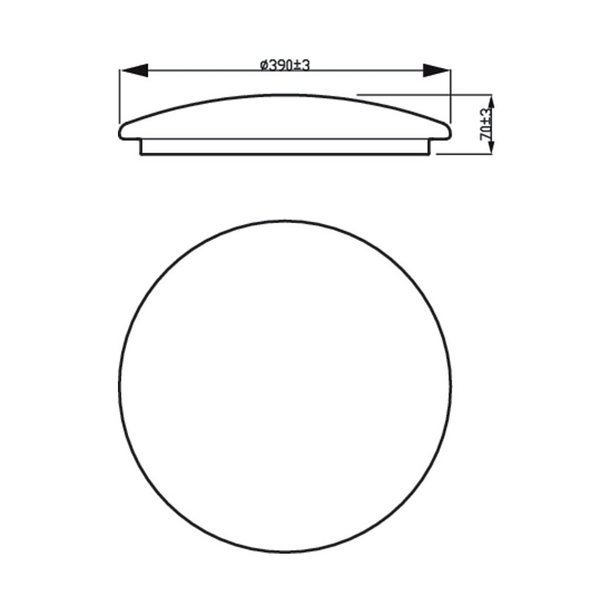 Philips - LED-Deckenleuchte LED/20W/230V 4000K