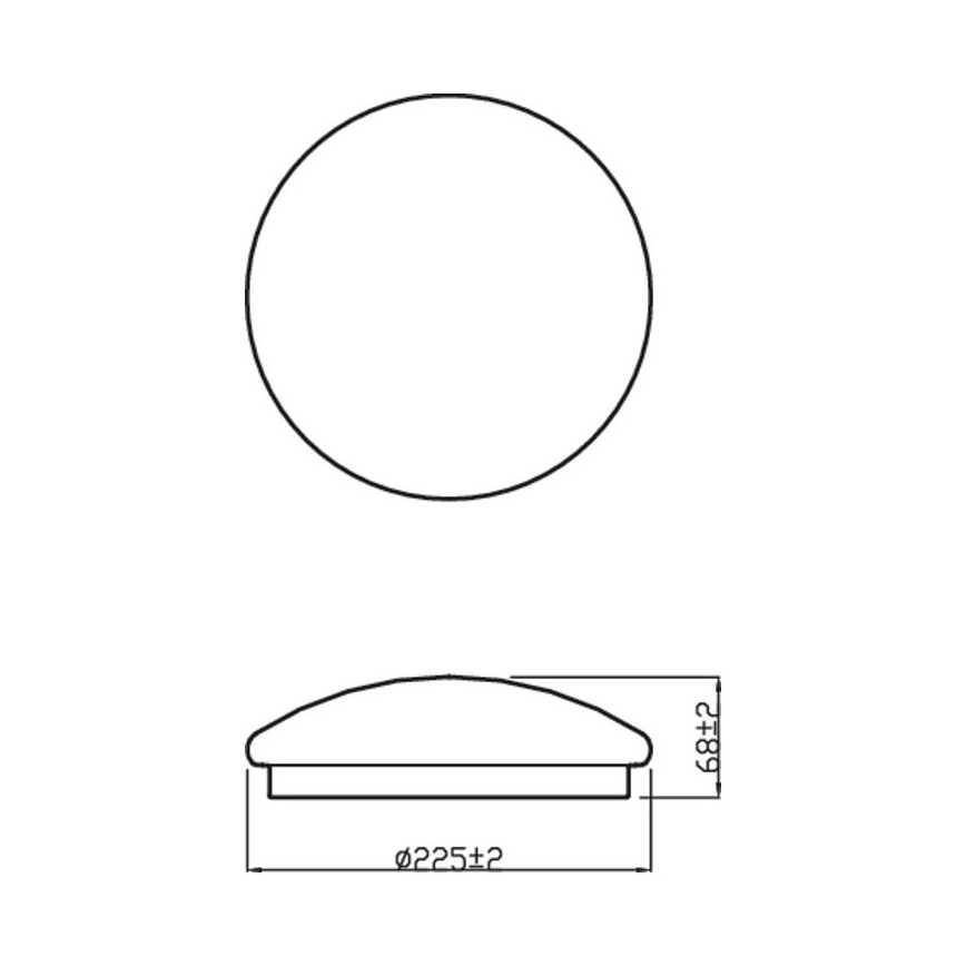 Philips - LED-Deckenleuchte MOIRE LED/6W/230V