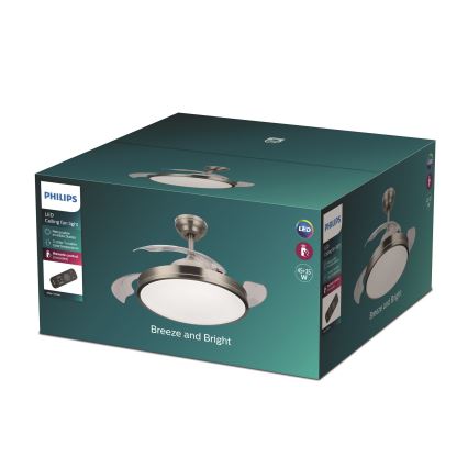Philips - LED-Deckenventilator LED/35W/230V 5500/4000/2700K + Fernbedienung
