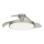 Philips - LED-dimmbare Deckenleuchte mit Ventilator ATLAS LED/35W/230V mattchrom + Fernbedienung