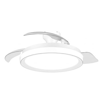 Philips - LED-dimmbare Deckenleuchte mit Ventilator BLISS LED/35W/230V weiß + Fernbedienung