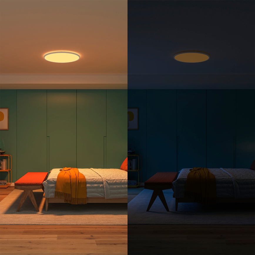 Philips - dimmbare SUPERSLIM LED-Deckenleuchte 32W/230V 2700-6500K Wi-Fi