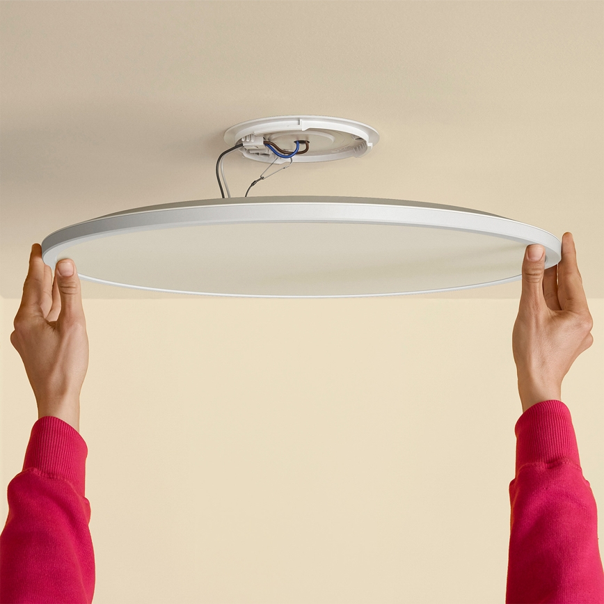 Philips - dimmbare SUPERSLIM LED-Deckenleuchte 32W/230V 2700-6500K Wi-Fi