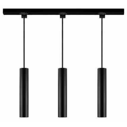 Philips - LED RGBW dimmbare Pendelleuchte am Seil im Schienensystem EASYLINK HUE 3xGU10/4,7W/230V 2200-6500K 1m schwarz