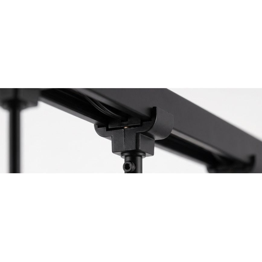 Philips - LED RGBW dimmbare Pendelleuchte am Seil im Schienensystem EASYLINK HUE 3xGU10/4,7W/230V 2200-6500K 1m schwarz