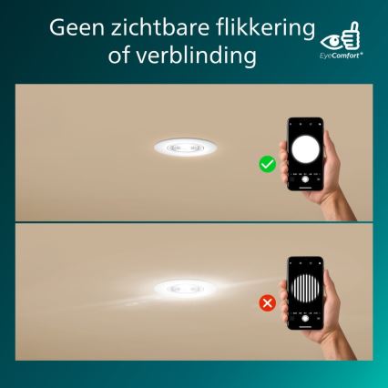 Philips - LED dimmbares Einbauleuchte CILANTRO LED/5W/230V 4000K weiß