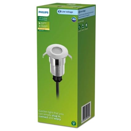 Philips - LED Außen-Einbauleuchte SPORE LED/1W/24V IP67