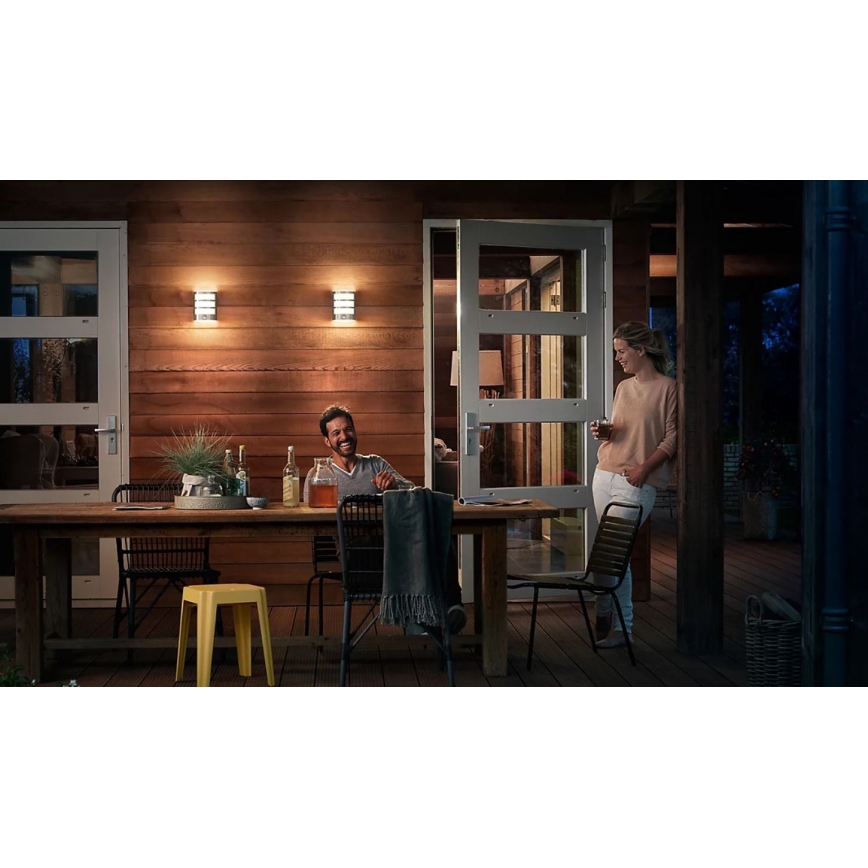 Philips - LED-Outdoor-Wandleuchte mit Sensor PYTHON LED/3,8W/230V IP44