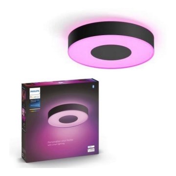Philips - LED RGB dimmbare Deckenleuchte Hue INFUSE LED/33,5W/230V 2000-6500K Ø 381 mm schwarz