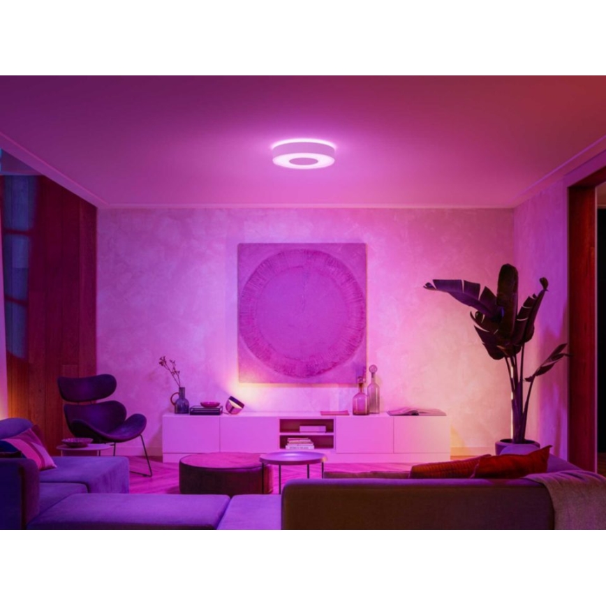 Philips - LED RGB dimmbare Deckenleuchte Hue INFUSE LED/33,5W/230V 2000-6500K Ø 381 mm weiß