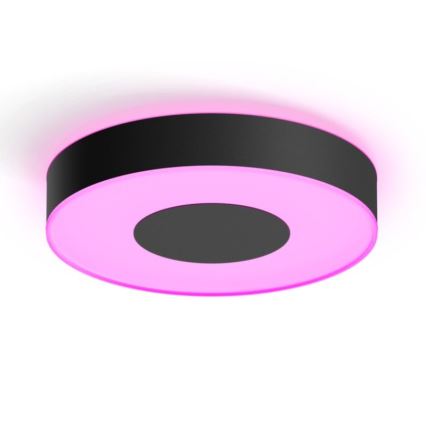 Philips - Plafoniera LED RGB dimmerabile Hue INFUSE LED/33,5W/230V 2000-6500K Ø 381 mm nera