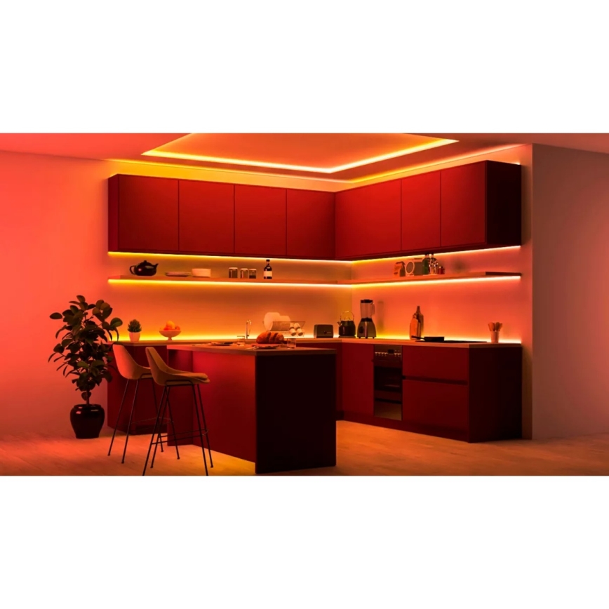 Philips - Striscia LED RGBIC dimmerabile SMART STRIP 4m LED/12W/230V 2700-6500K Wi-Fi