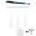 Philips - LED RGBW dimmbare Pendelleuchte mit Seilaufhängung im Schienensystem EASYLINK HUE 3xGU10/4,7W/230V 2200-6500K 1m weiß + Hue Bridge