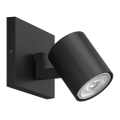 Philips - LED RGBW dimmbarer Deckenspot RUNNER 1xGU10/6,5W/230V 2700-6500K schwarz