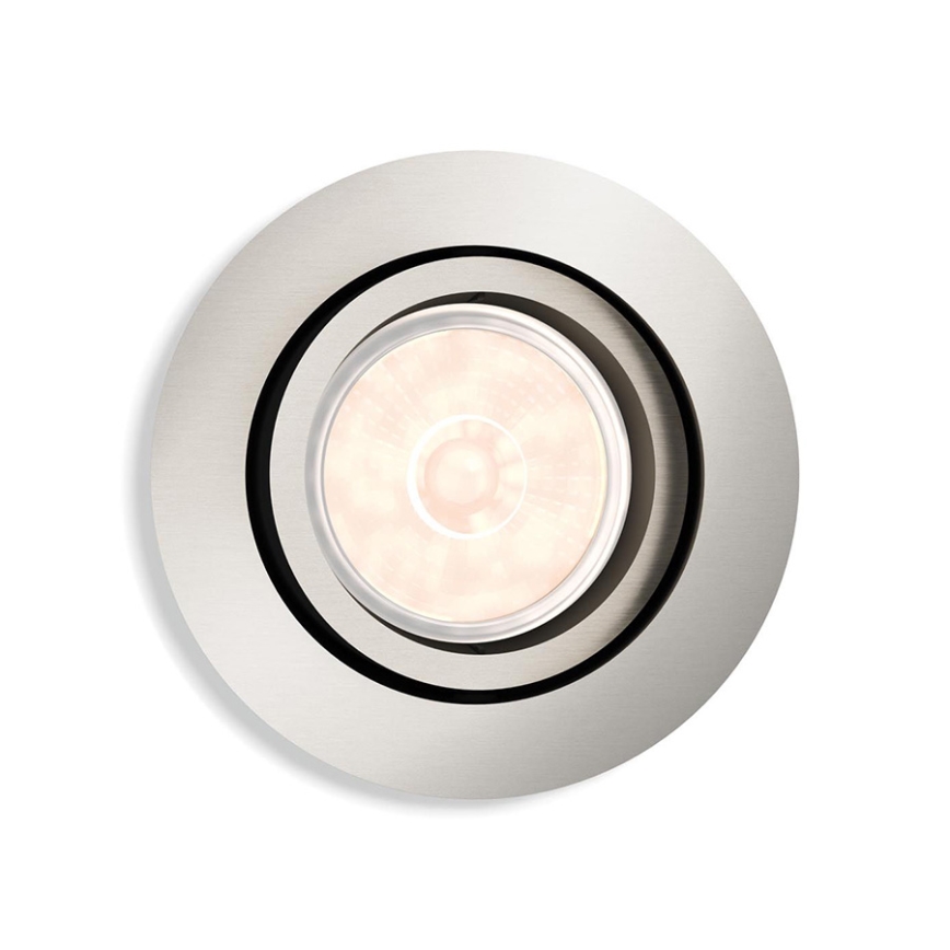 Philips - Faretto da incasso LED RGBW dimmerabile DONEGAL 1xGU10/4,8W/230V + telecomando