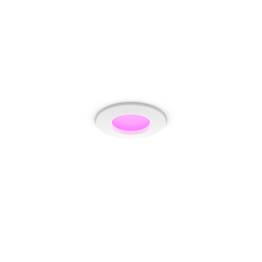 Philips - Plafoniera da incasso per bagno LED RGBW dimmerabile Hue SLIM LED/8,3W/230V 1000-20000K bianco IP44