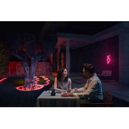 Philips - Striscia LED RGBW dimmerabile per esterni Hue NEON 10m LED/30W/230V 2200-6500K IP67