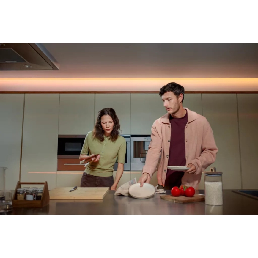 Philips - dimmbarer LED RGBW Streifen Hue FLUX 3m LED/29W/230V 2200-6500K + Hue Bridge