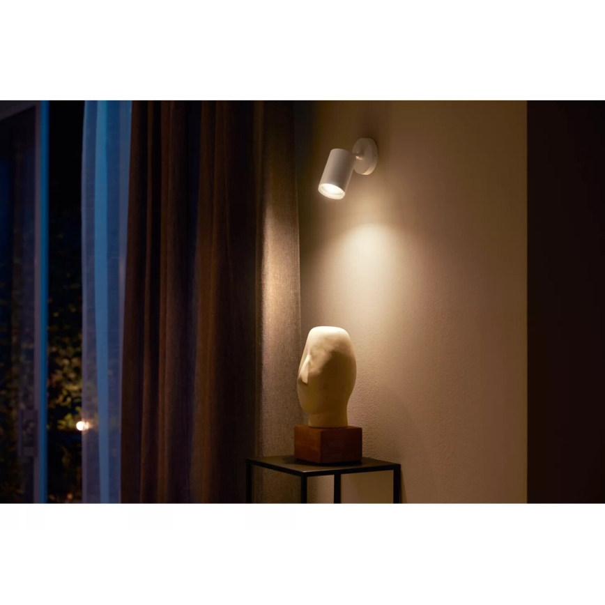 Philips - LED RGBW Faretto dimmerabile Hue FUGATO 1xGU10/4,2W/230V 2000-6500K bianco