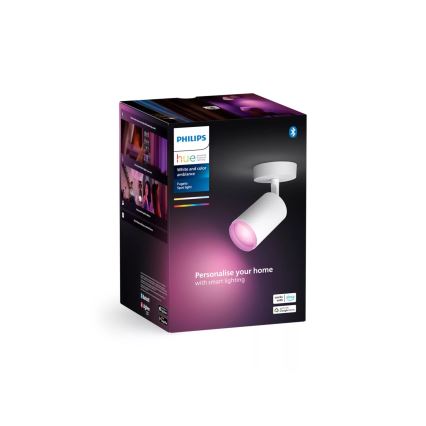 Philips - LED RGBW Faretto dimmerabile Hue FUGATO 1xGU10/4,2W/230V 2000-6500K bianco