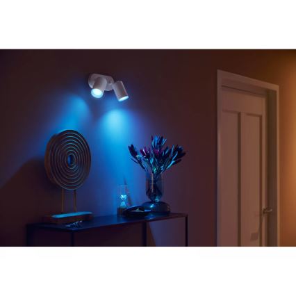 Philips - LED RGBW Faretto dimmerabile Hue FUGATO 2xGU10/4,2W/230V 2000-6500K bianco