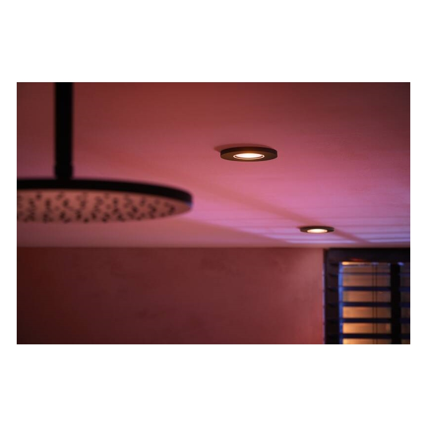 Philips - LED RGBW Incasso bagno dimmerabile Hue XAMENTO GU10/5,7W/230V IP44 2200-6500K