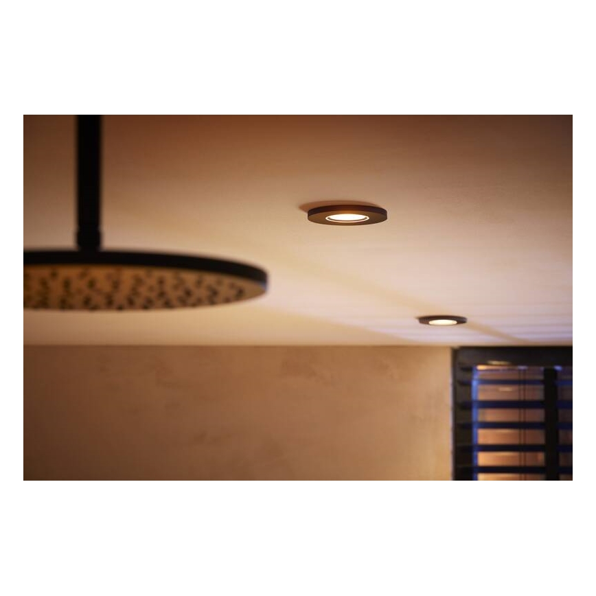 Philips - LED RGBW Incasso bagno dimmerabile Hue XAMENTO GU10/5,7W/230V IP44 2200-6500K