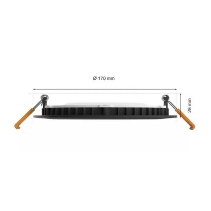 Philips - LED RGBW Lampada da incasso dimmerabile per bagni Hue SLIM LED/12W/230V IP44 2200-6500K