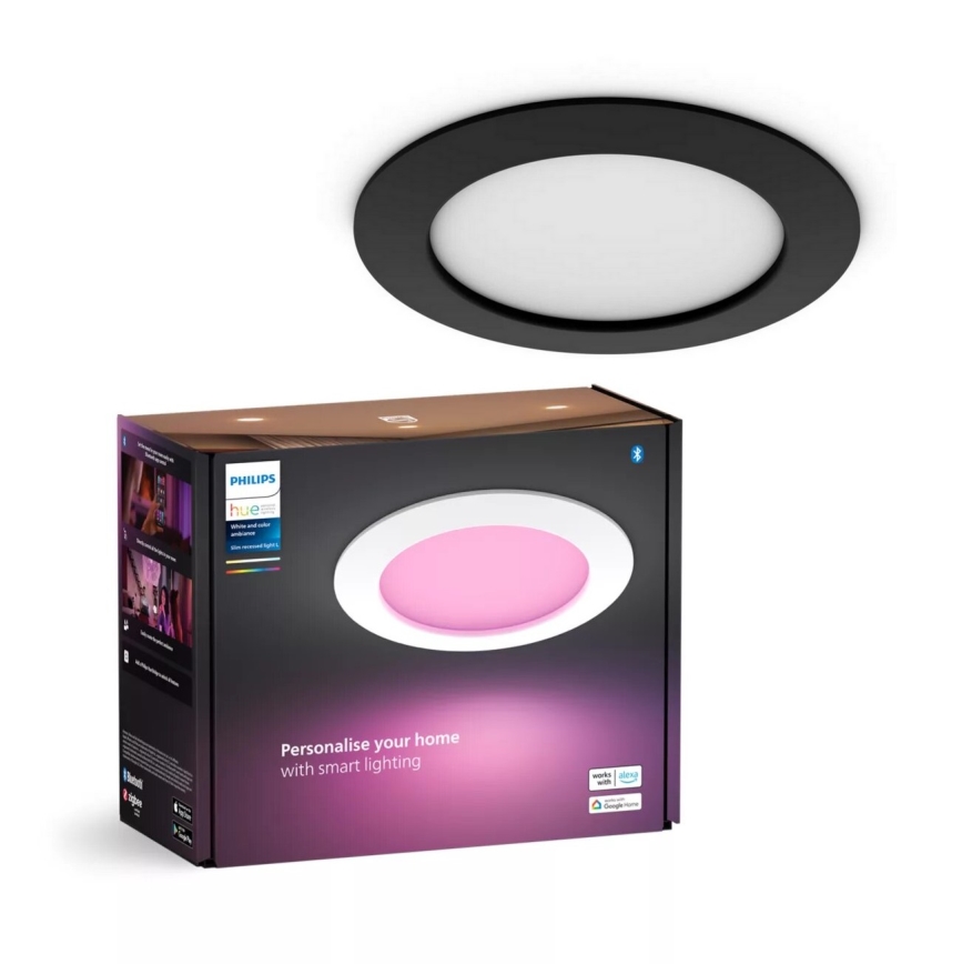 Philips - LED RGBW Lampada da incasso dimmerabile per bagni Hue SLIM LED/12W/230V IP44 2200-6500K