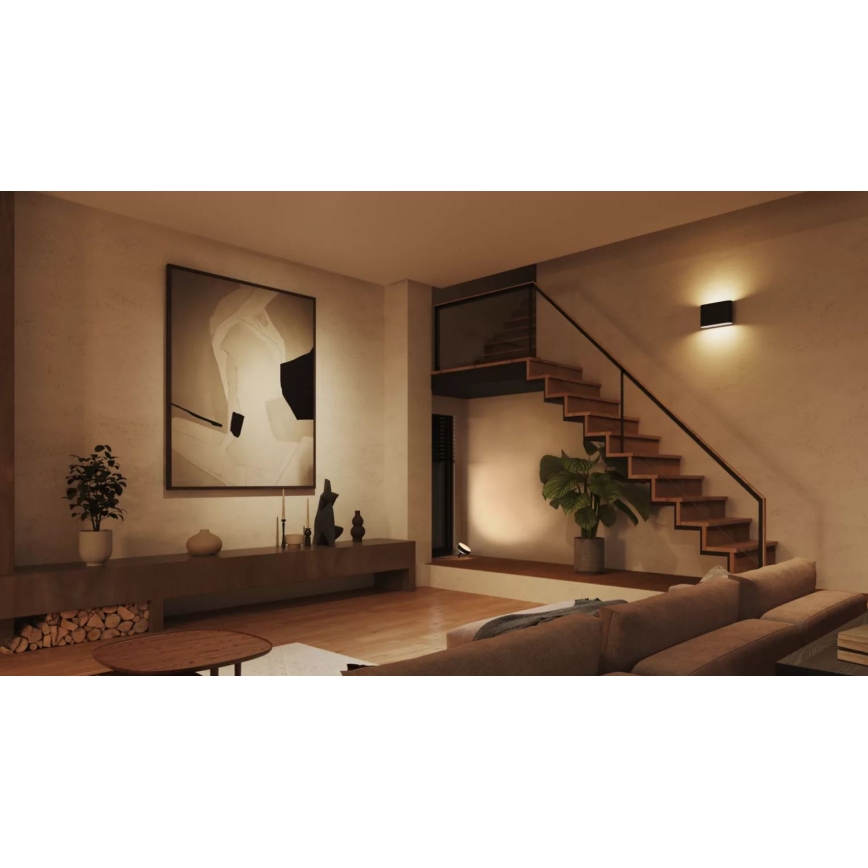 Philips - LED RGBW Applique da esterno dimmerabile Hue DYMERA 2xLED/10,2W/230V 2000-6500K IP44