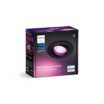 Philips - LED RGBW Spot encastrable à intensité variable Hue CENTURA 1xGU10/4,2W/230V 2000-6500K