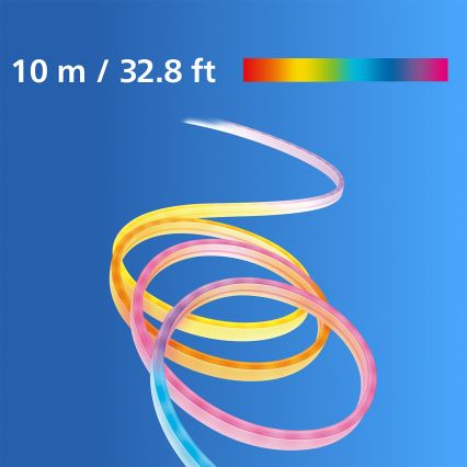 Philips - Ruban LED RGBIC dimmable SMART NEON FLEX 10 m LED/45 W/230 V 2700–6500 K Wi‑Fi