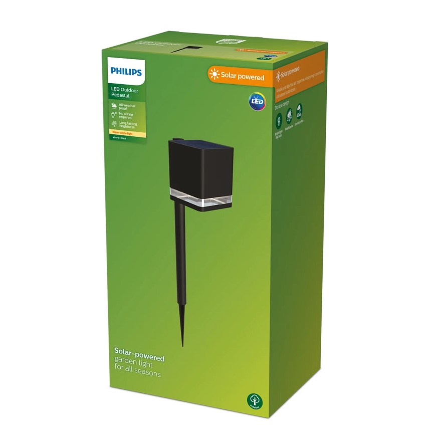 Philips - LED-Solarleuchte VIRONA LED/1,8W/3,7V 2700K IP44