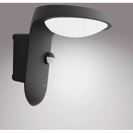 Philips - LED-Solarwandleuchte mit Sensor LED/1,2W/4V 1800 mAh 4000K IP44