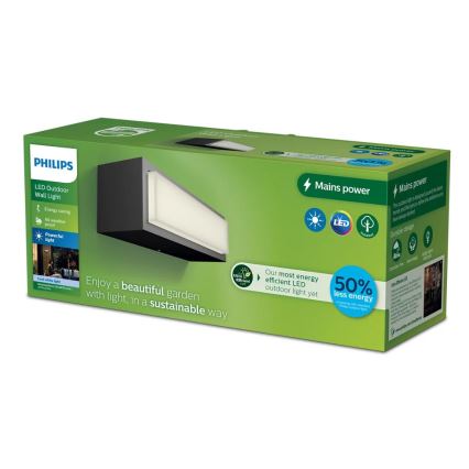 Philips - LED-Wandleuchte für den Außenbereich STRATOSPHERE LED/3,8W/230V 4000K IP44