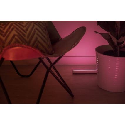 Philips 78202/1E/P7  - SET 2x Lampe de table LED RGB intensité modulable HUE WHITE AND COLOR AMBIANCE LED/6W/230V blanc