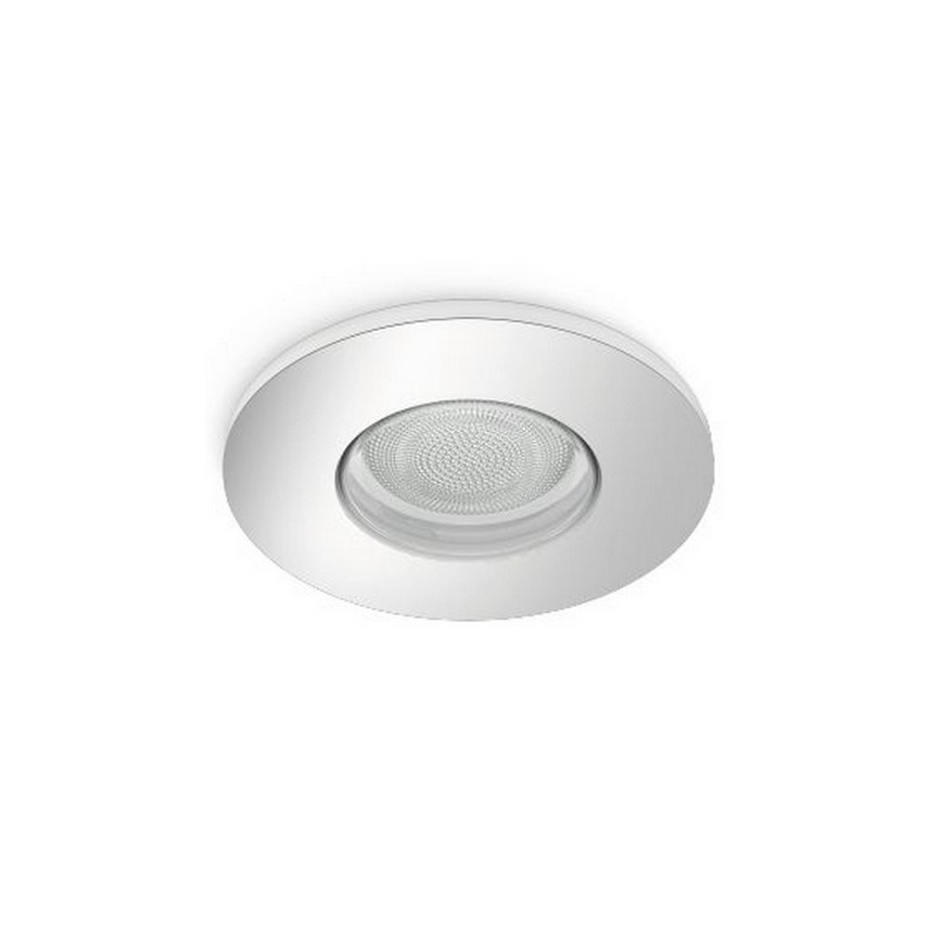 Philips - LOT 3x Luminaire de salle de bain LED RVB à intensité variable 1xGU10/5,7W/230V IP44 2000-6500K