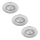 Philips - LOT 3x Luminaires de salle de bain LED à intensité variable DIVE LED/5W/230V IP65
