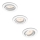 Philips - LOT 3x Spot encastrable 1xGU10/5,5W/230V