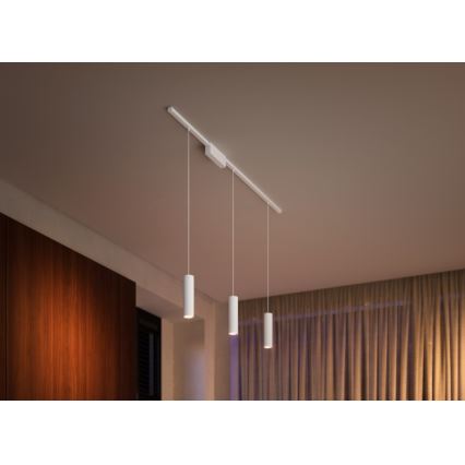 Philips - Lot de 3 suspensions LED RGB dimmables sur câble pour le système sur rail Hue PERIFO LED RGB/15,6W/230V 2000-6500K