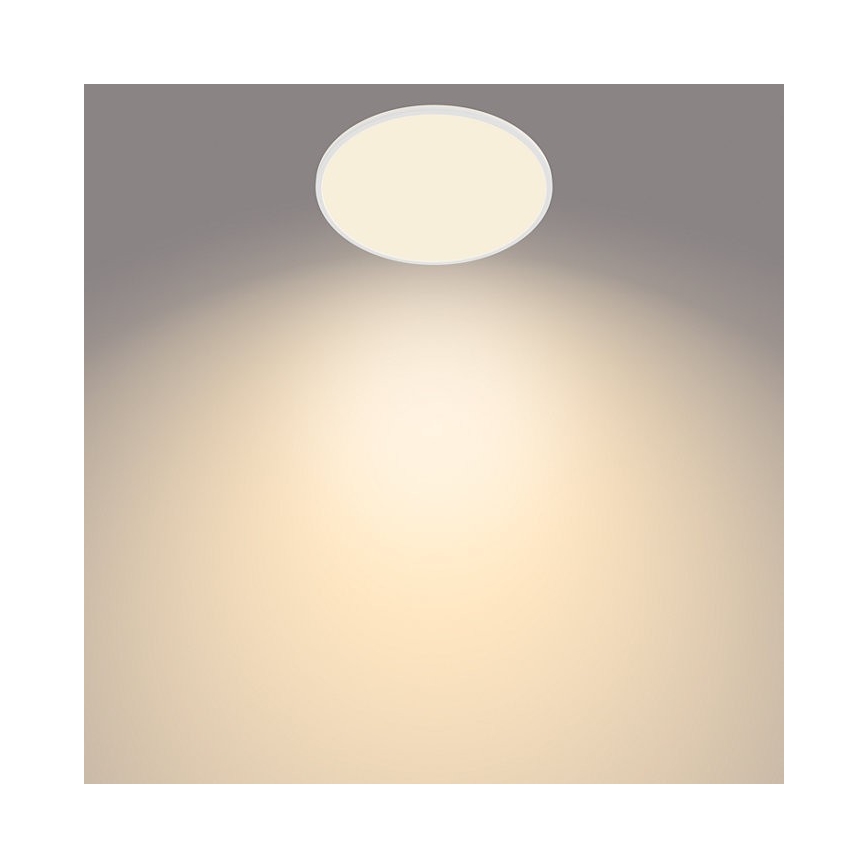 Philips - Luminaire à intensité variable LED extérieur SUPERSLIM SCENE SWITCH LED/15W/230V IP54 blanc