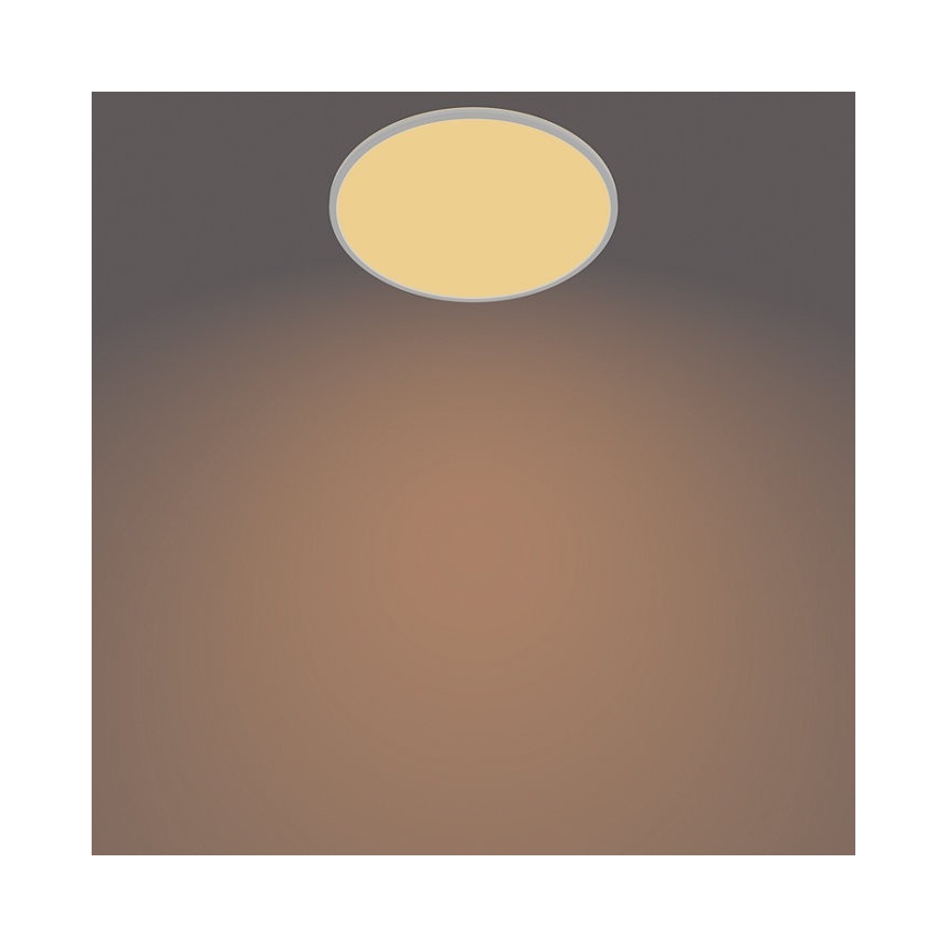 Philips - Luminaire à intensité variable LED extérieur SUPERSLIM SCENE SWITCH LED/15W/230V IP54 blanc