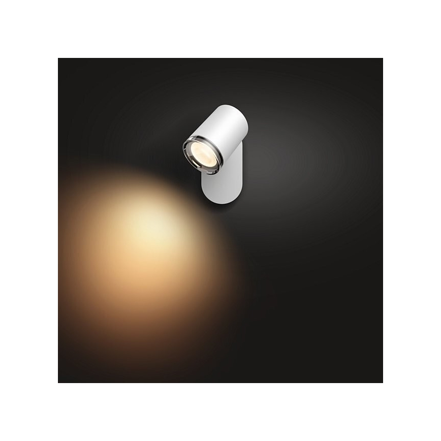 Philips - Luminaire à intensité variable LED salle de bain Hue ADORE 1xGU10/5W/230V IP44 + télécommande