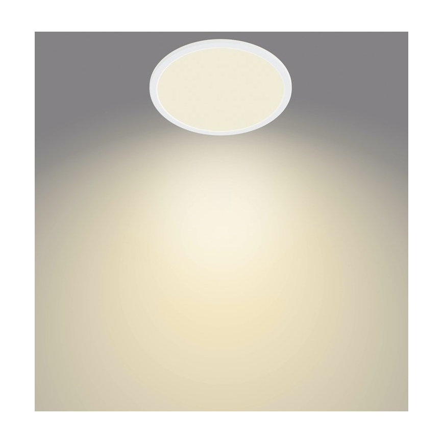 Philips - Plafonnier de salle de bain LED à intensité variable SCENE SWITCH LED/15W/230V IP44 2700K