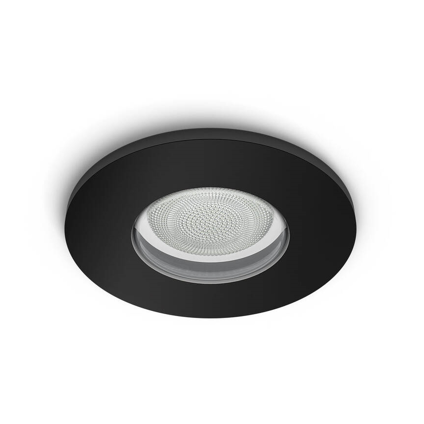 Philips - Luminaire encastré de salle bain LED RVBW  à intensité variable Hue XAMENTO GU10/5,7W/230V IP44 2200-6500K
