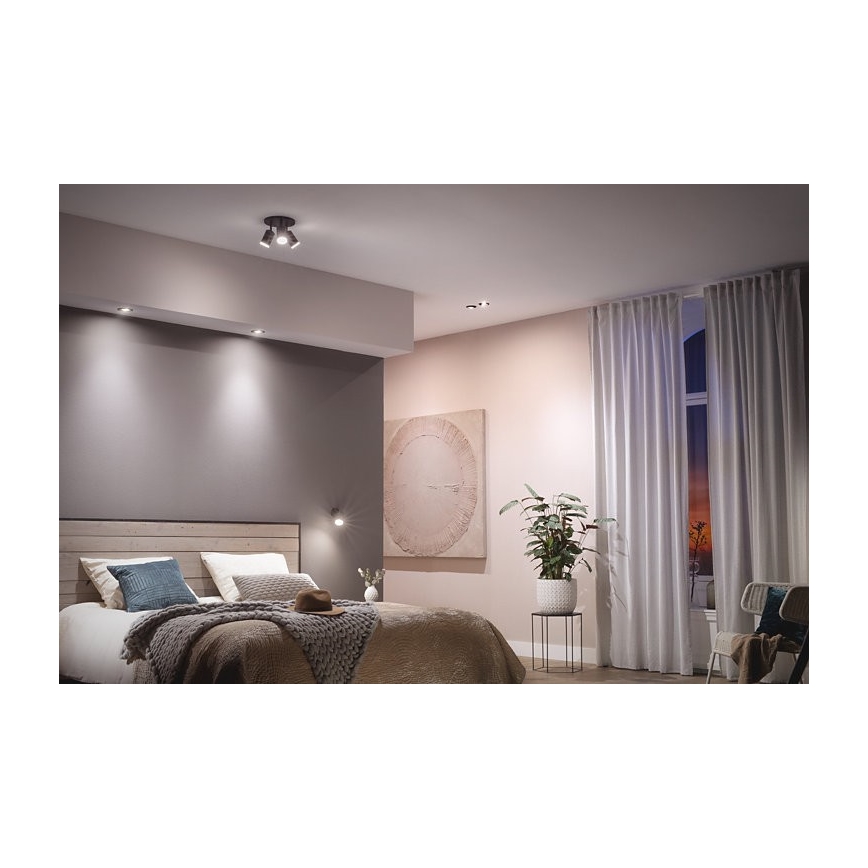 Philips - Luminaire encastré LED RGB à intensité variable Hue CENTURA 1xGU10/5,7W/230V 2000-6500
