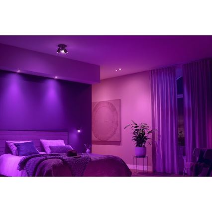 Philips - Luminaire encastré LED RGB à intensité variable Hue CENTURA 1xGU10/5,7W/230V 2000-6500