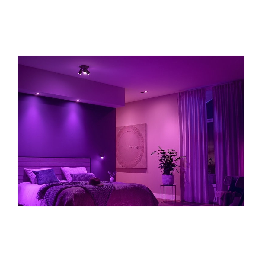 Philips - Luminaire encastré LED RGB à intensité variable Hue CENTURA 1xGU10/5,7W/230V 2000-6500