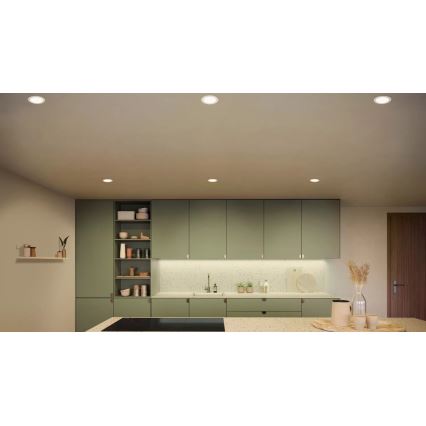 Philips - Spot encastrable LED RGBW salle de bain à intensité variable Hue SLIM LED/12W/230V IP44 2200-6500K